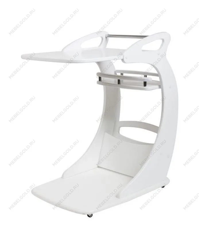 Подкатной столик Фаворит (молочный дуб)