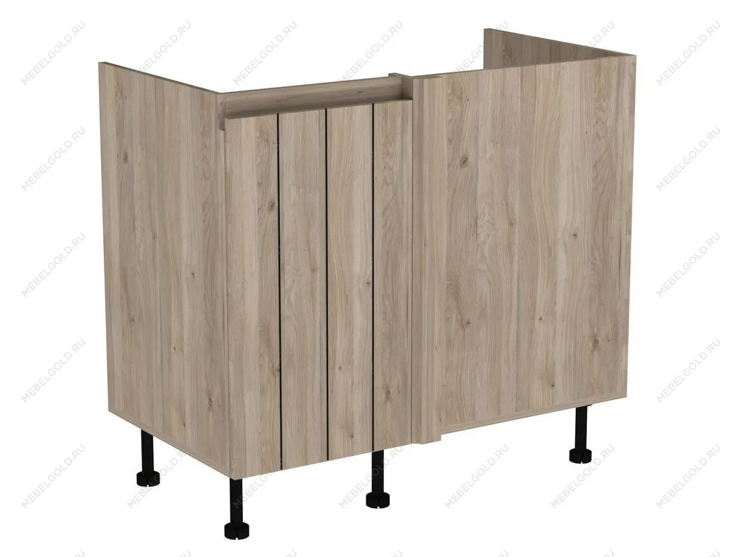 Стол под мойку угловой СМУ-100 левый, Оттава (954*534*870) Дуб Мария, 22213