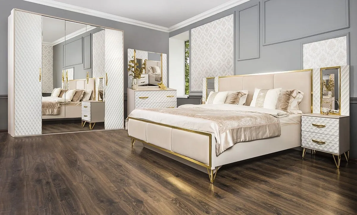 Балашиха - Шкаф Лара 4-дверный белый глянец | изображение 5