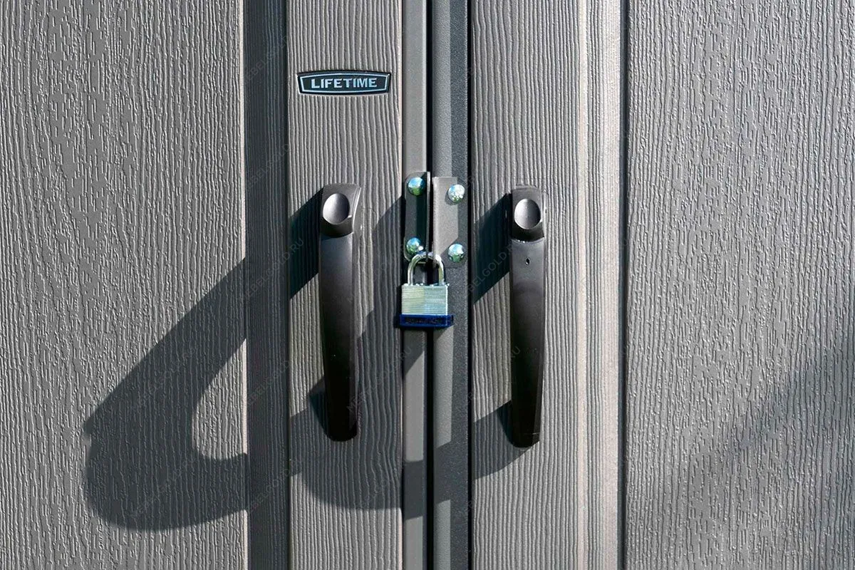 Сарай пластиковый WoodLook 8*10 NEW | изображение 15