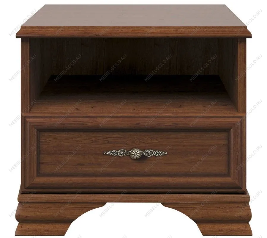Тумба прикроватная Кентаки KOM1S каштан