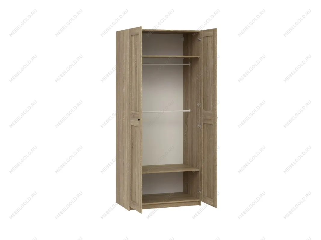 Шкаф Макс, 2 двери, 100х61х233 см, дуб сонома | изображение 1