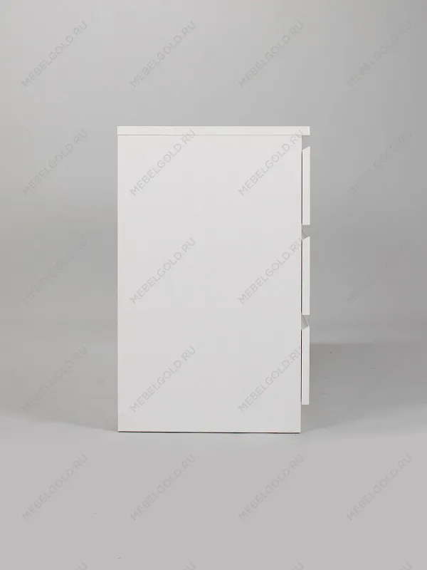 Комод Мальта, 6 ящиков, горизонтальный, с доводчиками, 160х48х76 см, белый | изображение 13