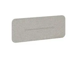 Мягкая вставка кровати NEW 1200 темная, Аврора (1380*50*555) LANA 14, 12741