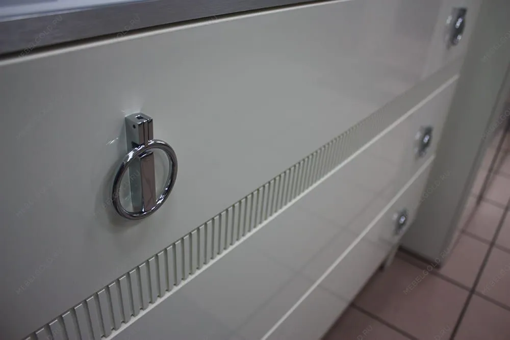 м. Марьина Роща - Стол туалетный Римини СОЛО (слоновая кость серебро) РМСТ-1 (s) | изображение 2