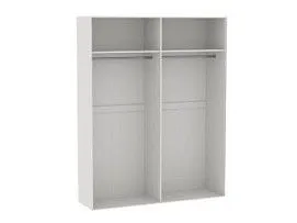 Шкаф 4-дверный (без дверей), Аврора (1812*522*2304) Дуб Мария/Кашемир, 12715