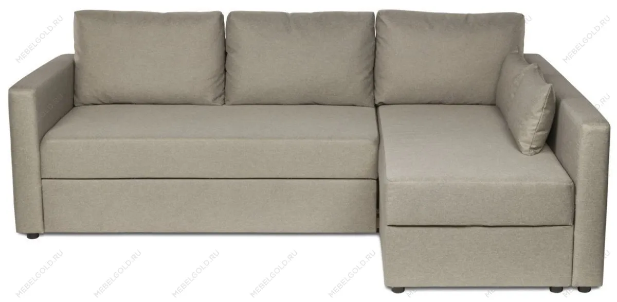 Диван-кровать ВАЛО, 230х91х72 см, серо-бежевый | изображение 6