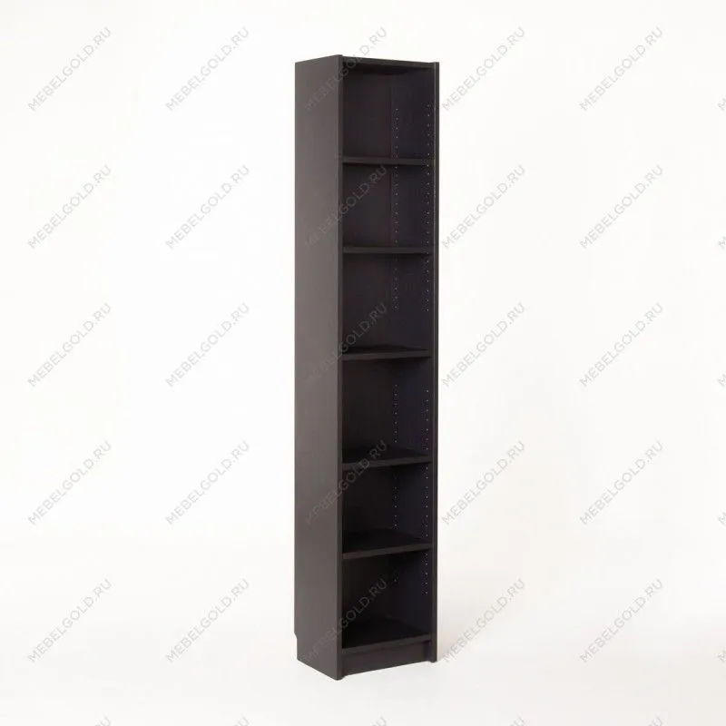 МАЛЬМ / VARMA Стеллаж ИКЕА / IKEA 40, 40x200x28, шпон, черный