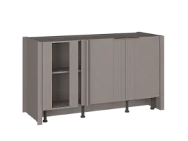 Барная стойка 155 Волна, Фьюжн (1550*600*870) Мокко, 27102