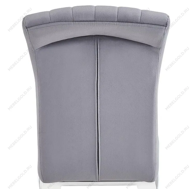 Стул кухонный Signal PRINCE Velvet (серый/хром) | изображение 3