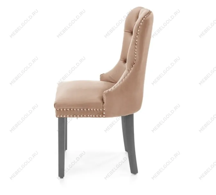 Стул кухонный Halmar MIYA (бежевый/черный) | изображение 3