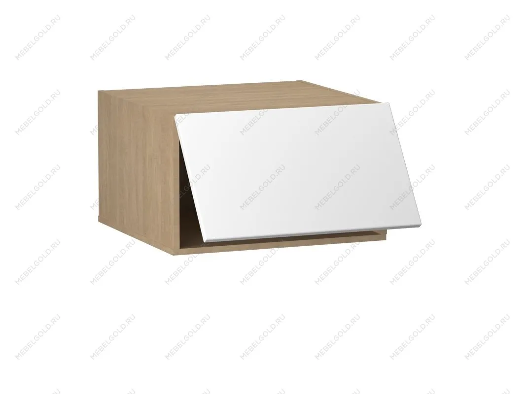 Шкаф АГ-60, Женева (600*586*360) Дуб Палермо/Белый матовый, 22429 | изображение 1