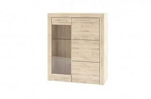 Шкаф с витриной Оскар 1V1D