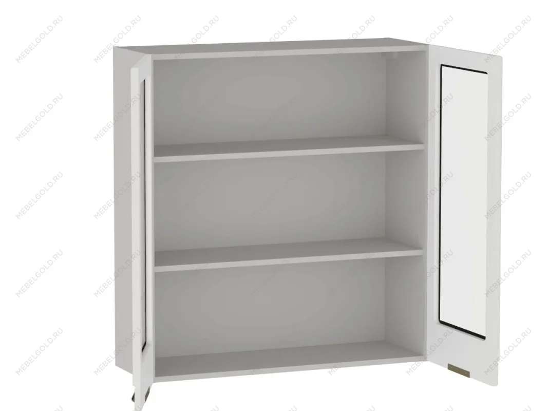 Шкаф 960 ШСТ-90, Берта (900*321*960) Экокожа Белый, 25344 | изображение 1