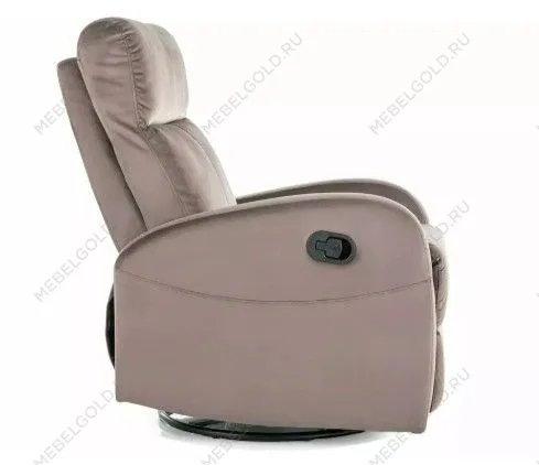 Кресло Signal OLIMP Velvet Bluvel 38 раскладное (капучино) | изображение 2