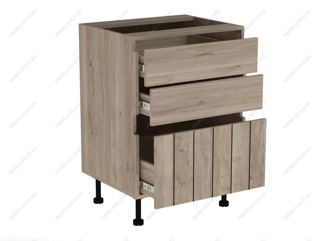 Стол с ящиками СЯ-60, Оттава (600*520*870) Дуб Мария, 22219 | изображение 1
