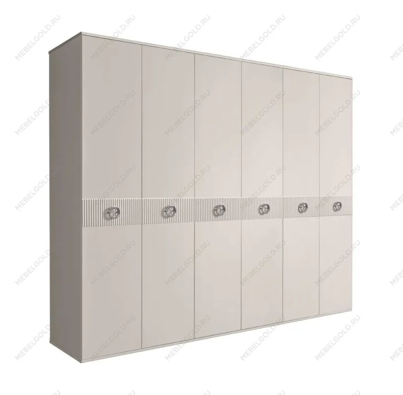 Шкаф 6-ти дв. Bogemia Fillini (Шелк/Хром) БМШ2/6(Fi)