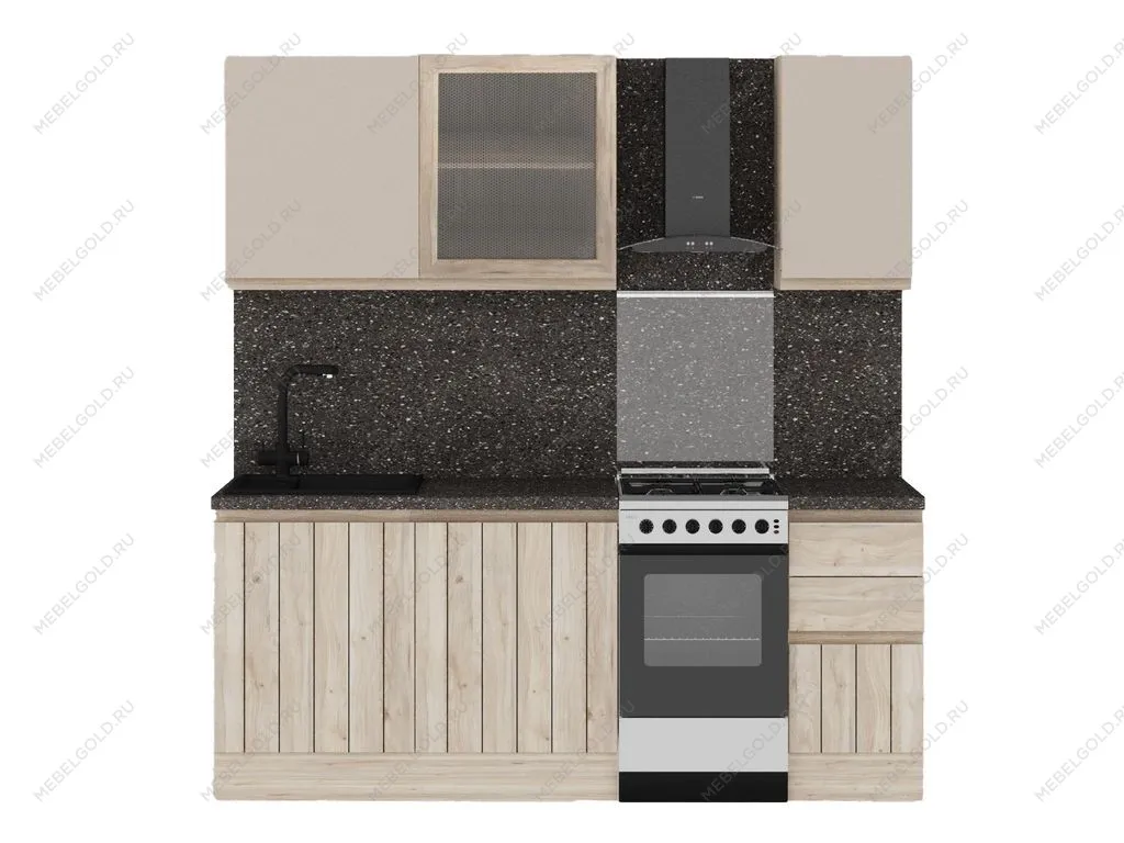 Кухня Оттава (возможный вариант комплектации 3)