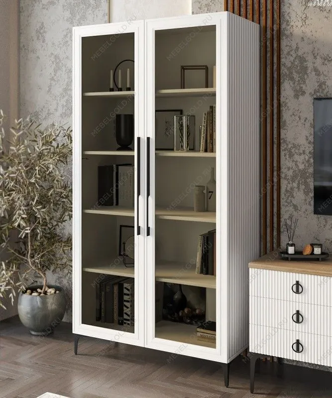 Витрина Стелла 2-ств белый | изображение 2