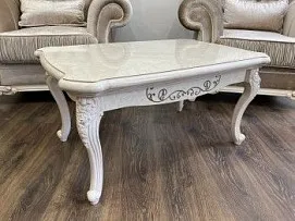 м. Марьина Роща - Столик прямоугольный Патрисия крем корень глянец