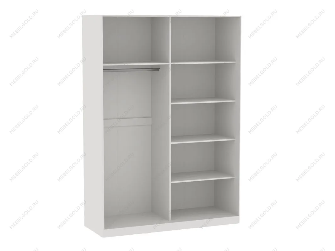 Шкаф купе с комбинированными дверями, Аврора (1624*604*2304) Дуб Мария/Кашемир | изображение 1