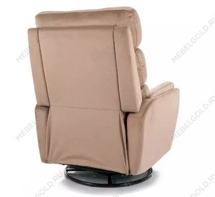 Кресло Signal ARGOS Velvet раскладное (бежевый) | изображение 4