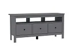 Тумба ТВ Сага, 3 ящика, 131х42х63 см, серая | изображение 3