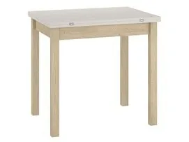 Стол обеденный Signal FLIP 60 раскладной (кашемир/дуб кремона)