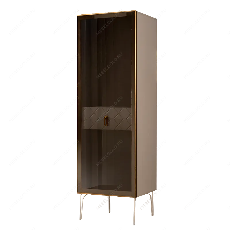 Витрина Bogemia Farfalle (Слоновая кость/Золото) БМВ1-1С(Fa)