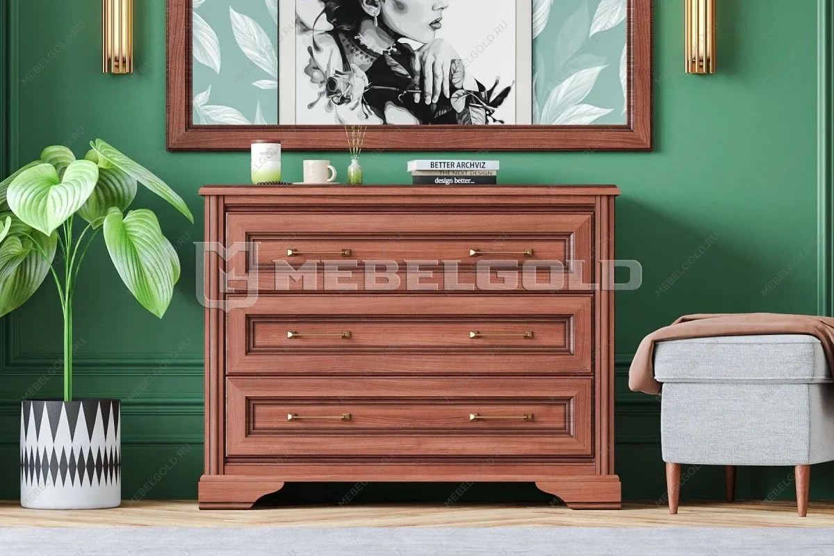 Комод Стилиус KOM3S (Орех донской) - Выставка Лобня | изображение 1
