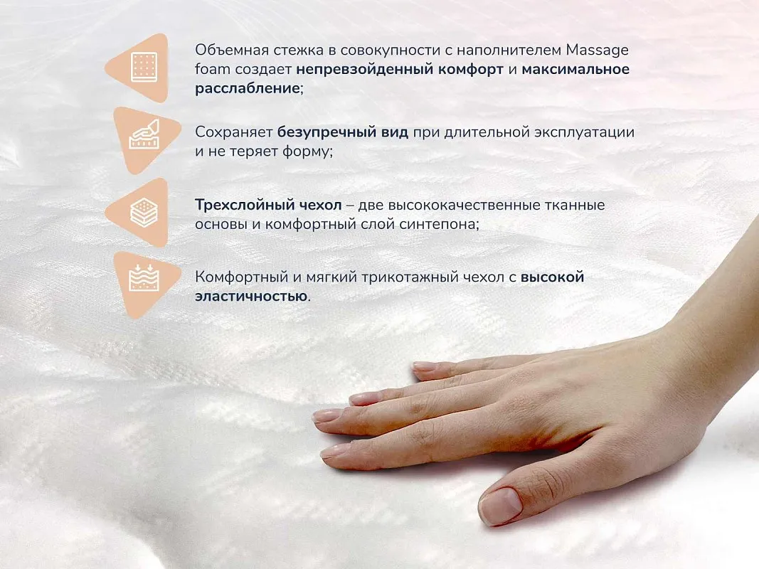 м. Марьина Роща - Матрас Relmas Foam S1000 90х200 | изображение 2