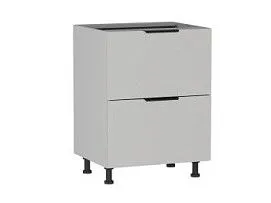 Стол с ящиками СЯ-2-60 , Ватель (600*523*820) Экокожа Белый, 23922