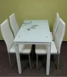 Стол обеденный Signal DAMAR 100 (белый) | изображение 2