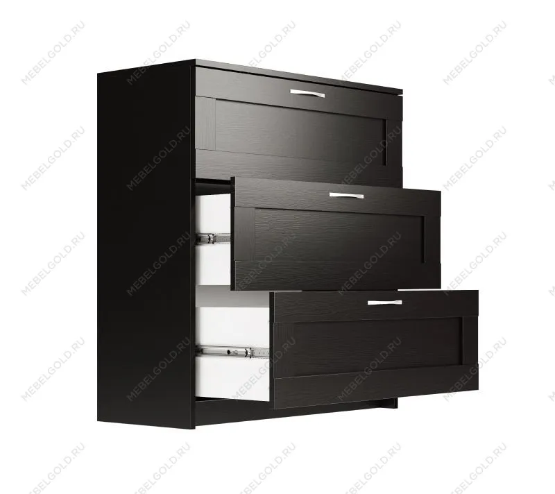 BRIMNES / СИРИУС комод ИКЕА / IKEA 3 ящика Дуб Венге | изображение 2