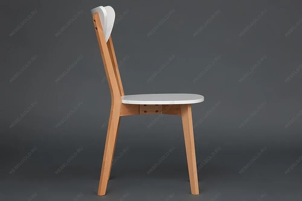 Стул с жестким сидением MAXI Бук, Белый | изображение 3