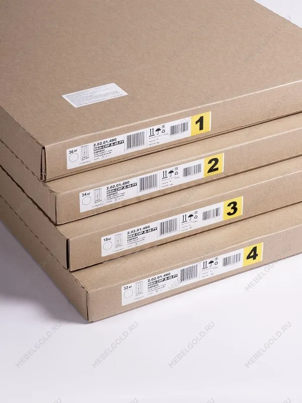 Шкаф Сириус, 3 двери и 1 ящик, 117х59х220 см, белый | изображение 16