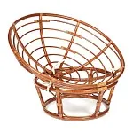 Кресло Papasan с подушкой Орех, флок | изображение 2