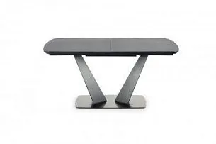 Стол обеденный Halmar FANGOR раскладной (темно-серый/черный)