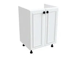 Стол под мойку СМ-60, Бьянка (600*470*820) Белый, 21110