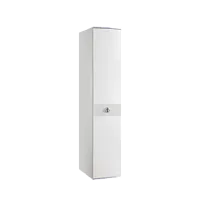 Шкаф 1-но дверный Римини СОЛО (Бежевый/Серебро) РМШ2/1(s)