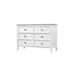 Комод большой 6 ящиков Manhattan (Белый) | изображение 1