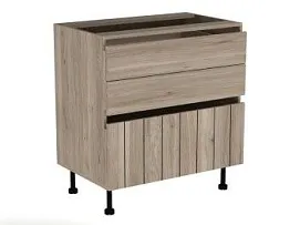 Стол с ящиками СЯ-80, Оттава (800*520*870) Дуб Мария, 22220