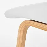 Барный стул Halmar H-86 (белый/серый) | изображение 4