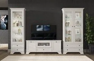 Гостиная Тиффани белый 2