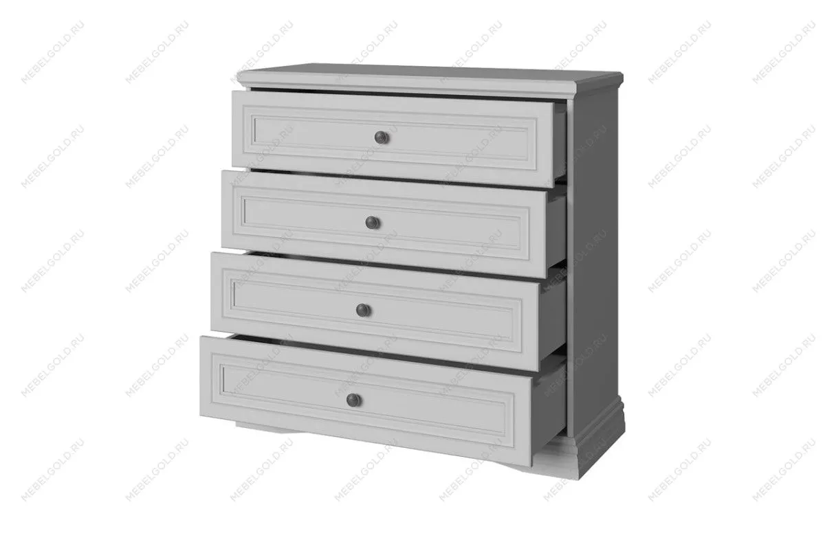 Комод Валенсия 4S серый | изображение 1