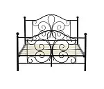 Кровать Halmar PANAMA (черный) 140/200 | изображение 1