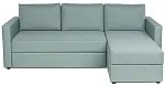 Диван-кровать ВАЛО, 230х91х72 см, короткий подлокотник, мятно-серый | изображение 5