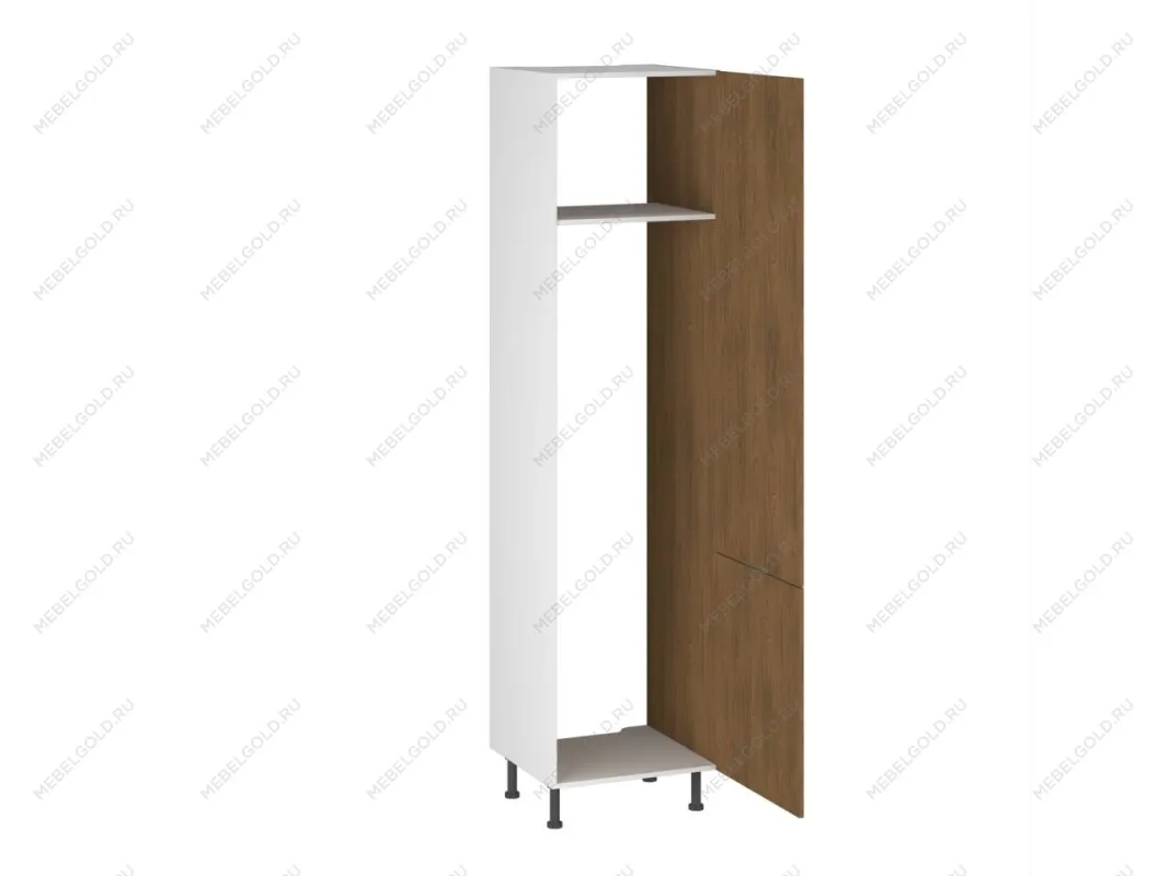 Шкаф-пенал 960 ПХ-60 бок левый/правый ЛДСП Каселла, Фьюжн (600*566*2456) Дуб Каселла коричневый, 27191 | изображение 3