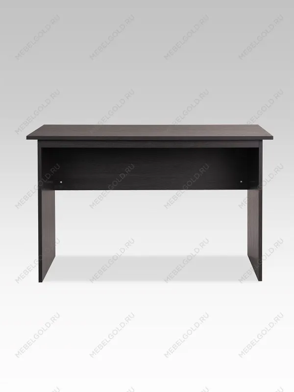 Стол письменный Кастор, 120х65х75 см, черно-коричневый, дуб венге | изображение 3