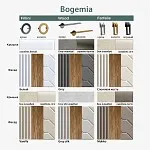 Комод 2.1м Bogemia Fly Wood Fi (Серый) (Novabuk/Хром) БМКМ-5[4] | изображение 1